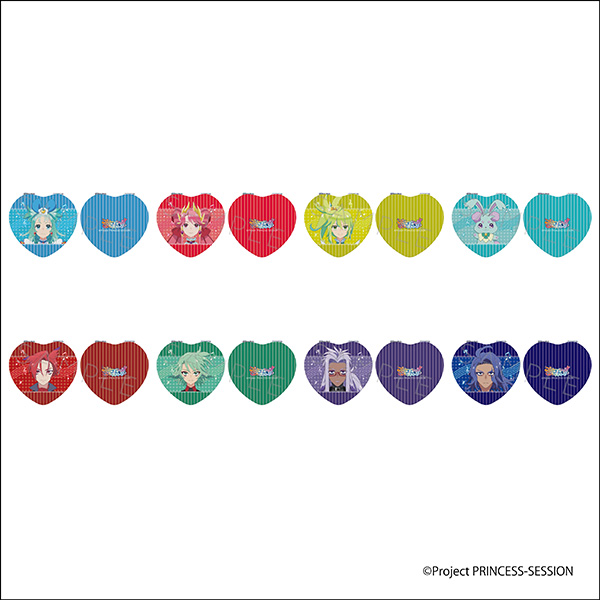 ハート型コンパクトミラー｜GOODS/Blu-ray/CD｜オリジナルTVアニメ