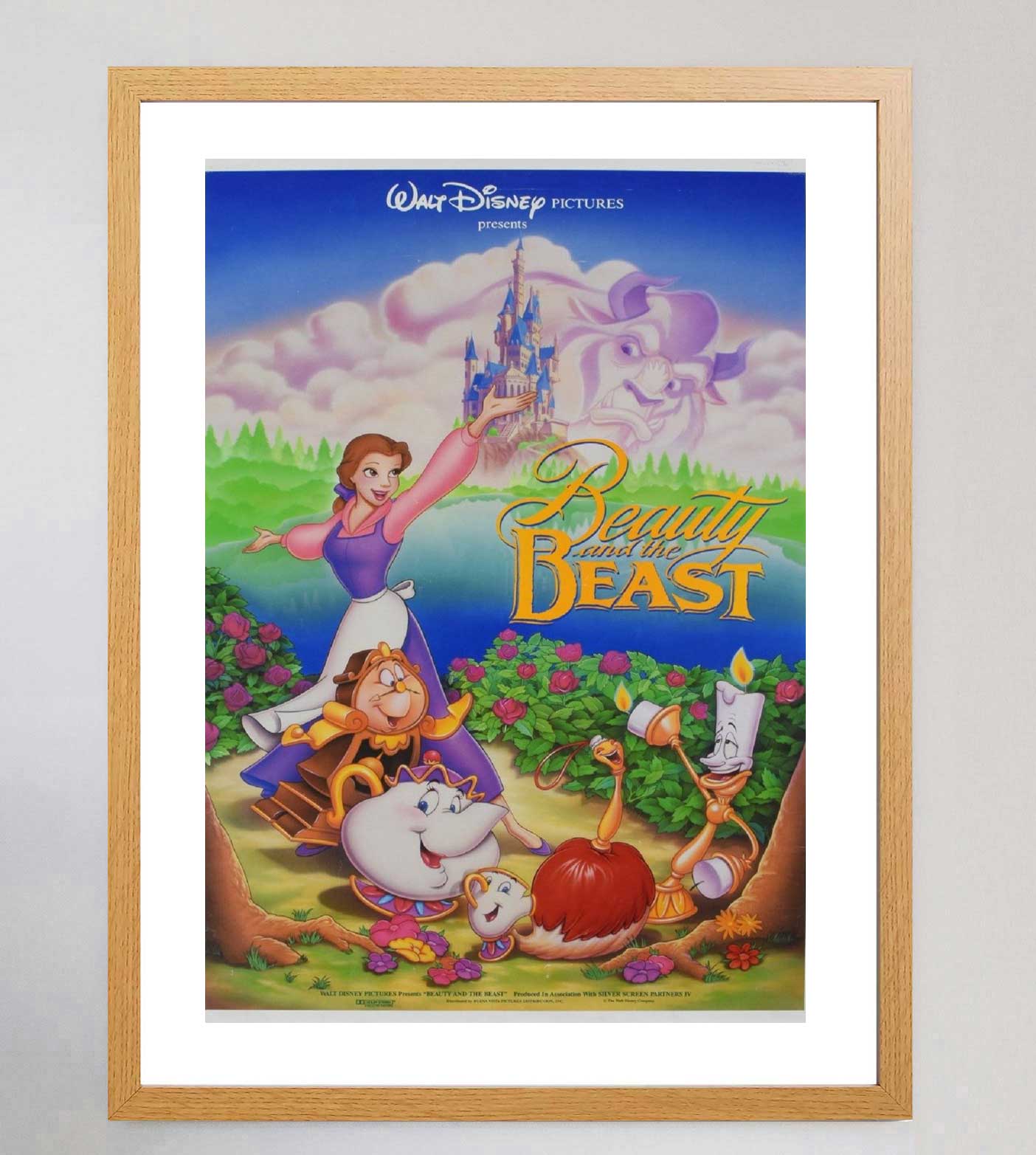 Beauty and the Beast Movie Poster - Vintage Movie Poster For Sale
