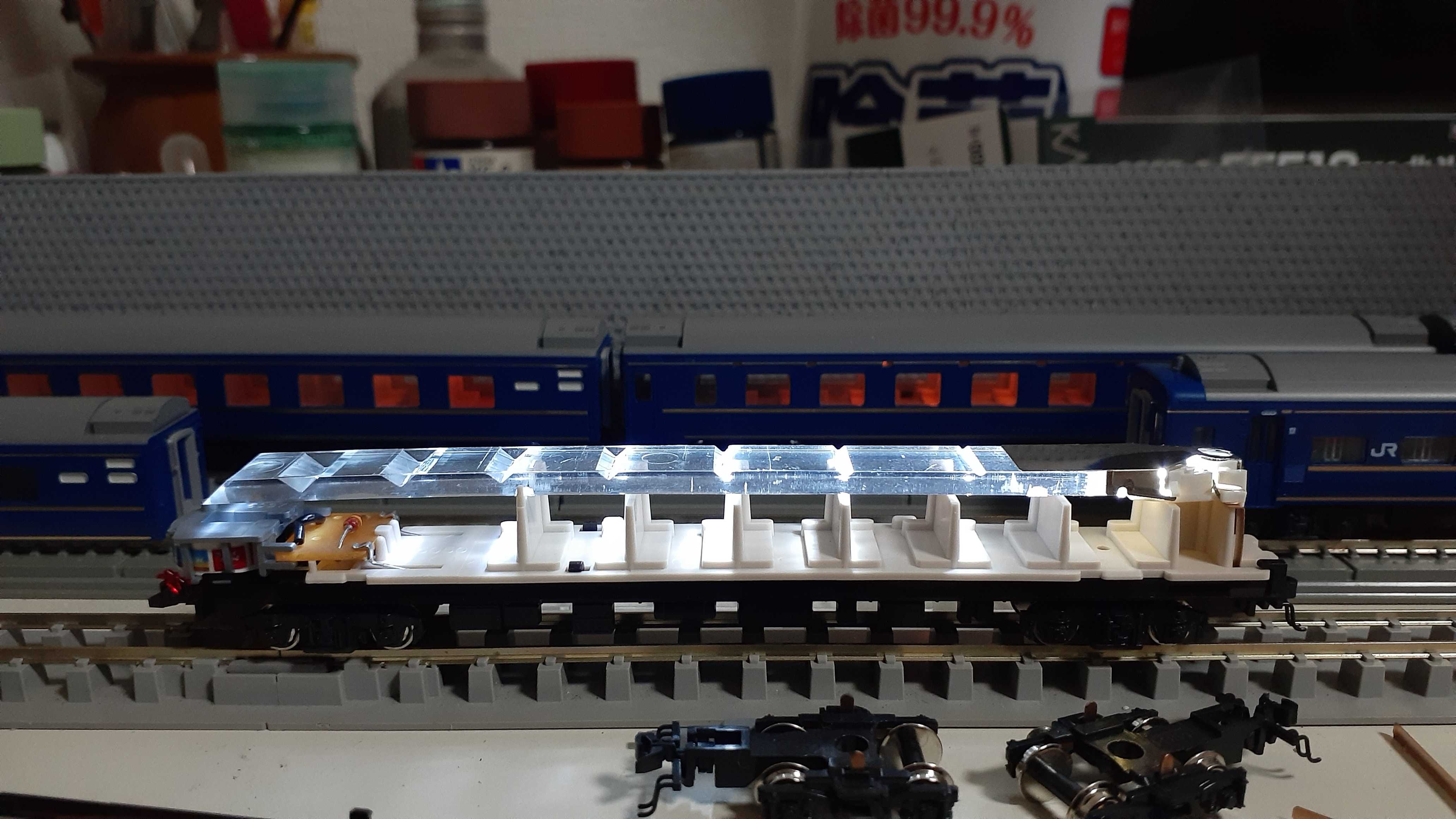 🔵🔧Kato 10-163 北斗星 24系寝台特急 ① - 竹ノ塚総合車両センターの