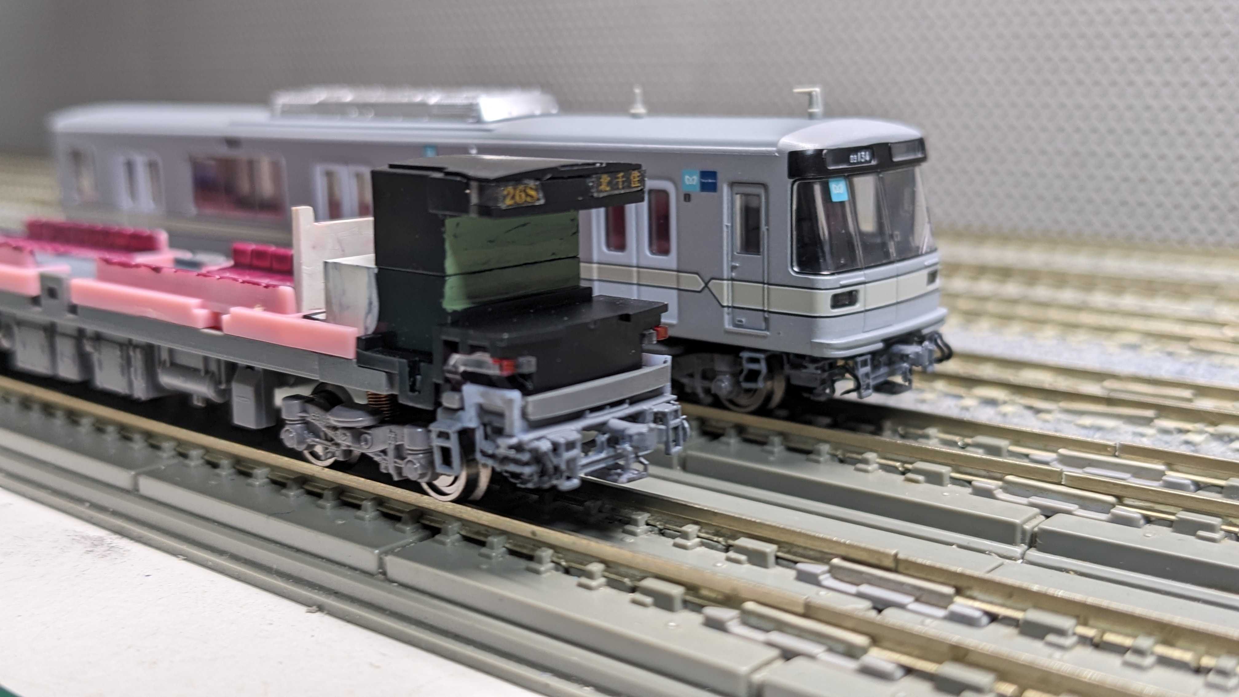 🔵整備運転台取付 MICRO ACE A-5072 東京メトロ 日比谷線03系 8両ｾｯﾄ