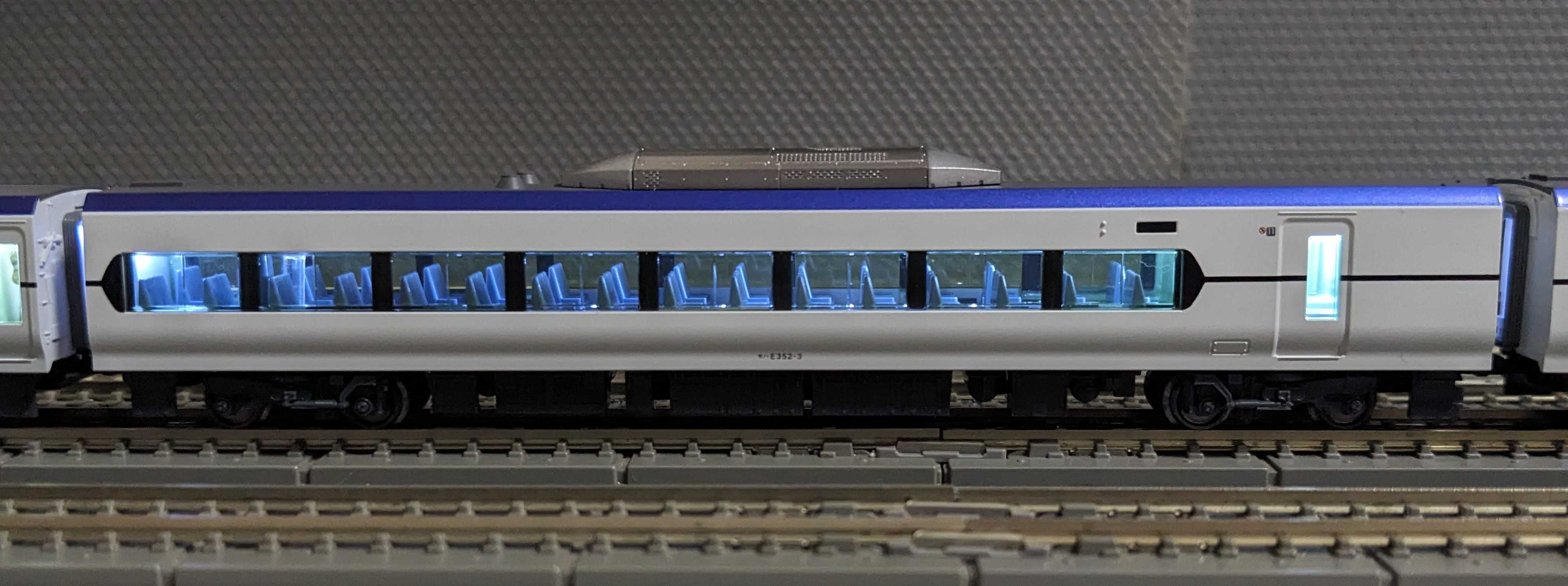 🟡💡室内灯工事 KATO 10-1834/1835/1836 E353系 あずさ•かいじ