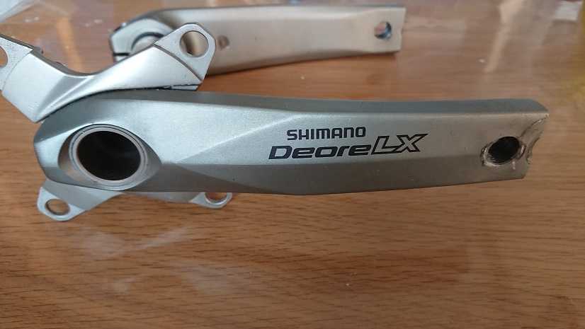 SHIMANO DEORE LX クランク - kawamiのブログ