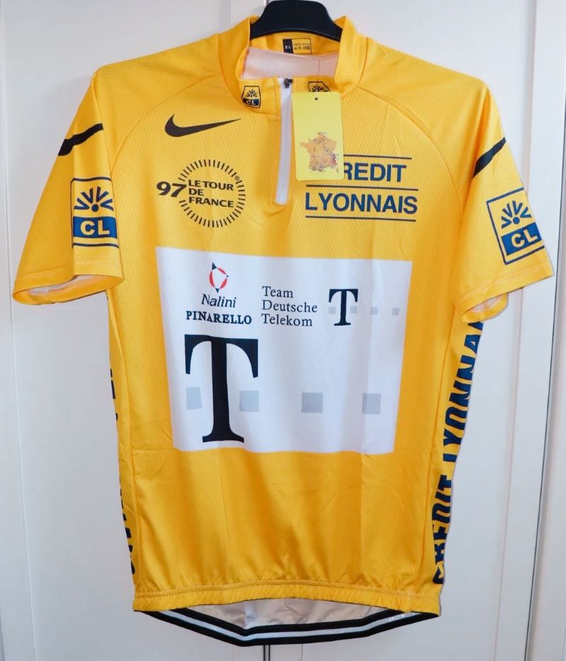 1997 Jan Ullrich Yellow Jersey - Pulling Turns