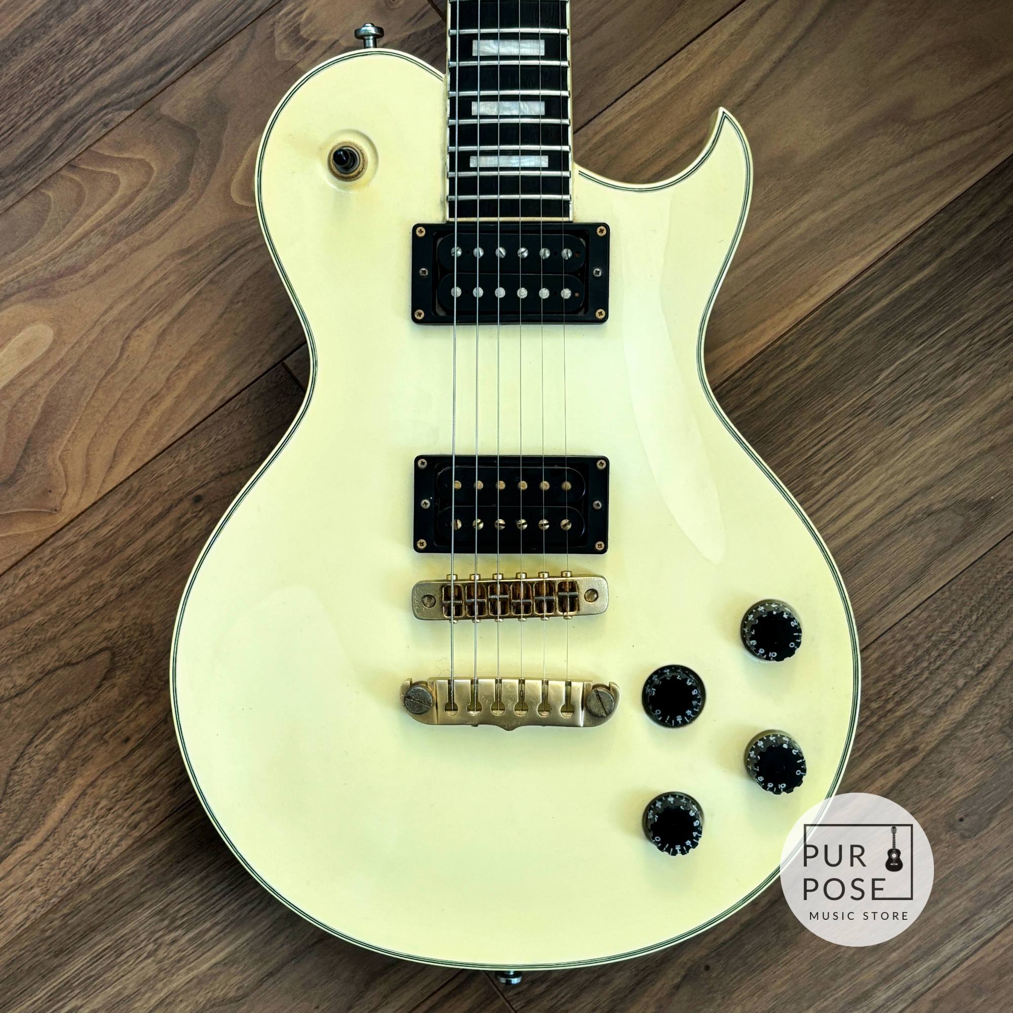 中古】AriaPro II PE Deluxe Ivory 1980年代