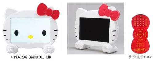 クリスマスプレゼントに！“キティちゃん”の顔形テレビ ｜ ガジェット