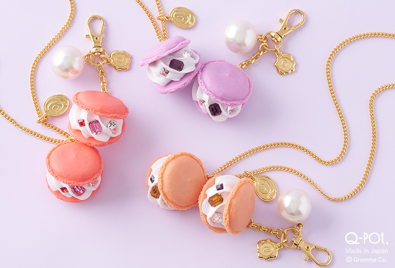 宝石のような＜Q-pot. Parlor＞のジュエルマカロン&カップケーキ
