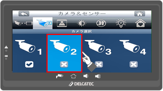 センサーライト付ワイヤレスフルHDカメラ＆10inchモニターセット