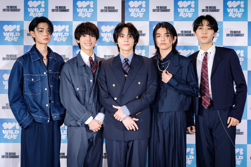 山下幸輝、宮武颯、鈴川直弥、池田優斗、鈴陽向によるWILD BLUEが始動