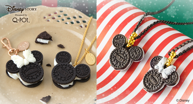 ミッキーマウス/ココア クッキー ネックレス | Q-pot. ONLINE SHOP