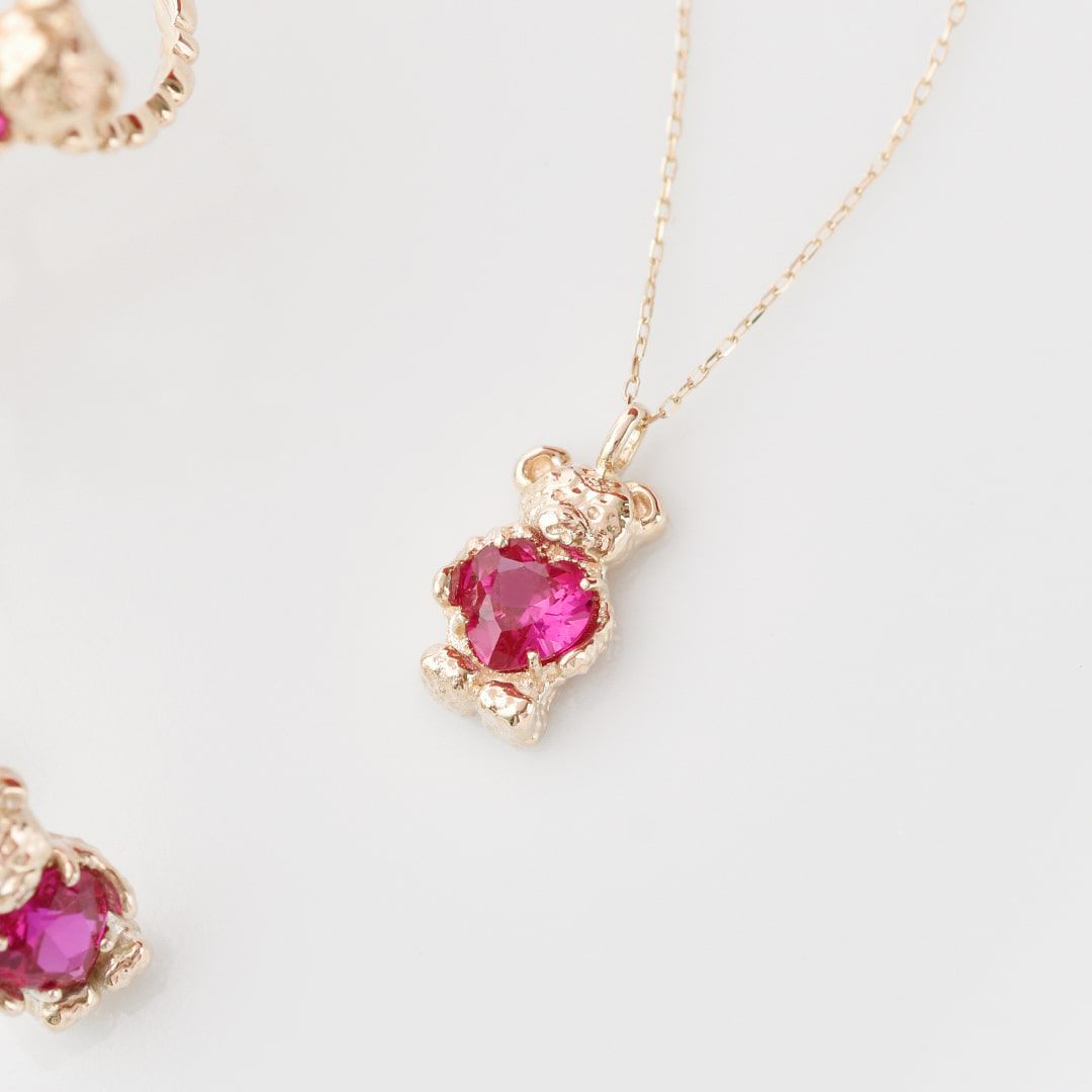 残り1点】【K10】テディベア リング | Q-pot. ONLINE SHOP