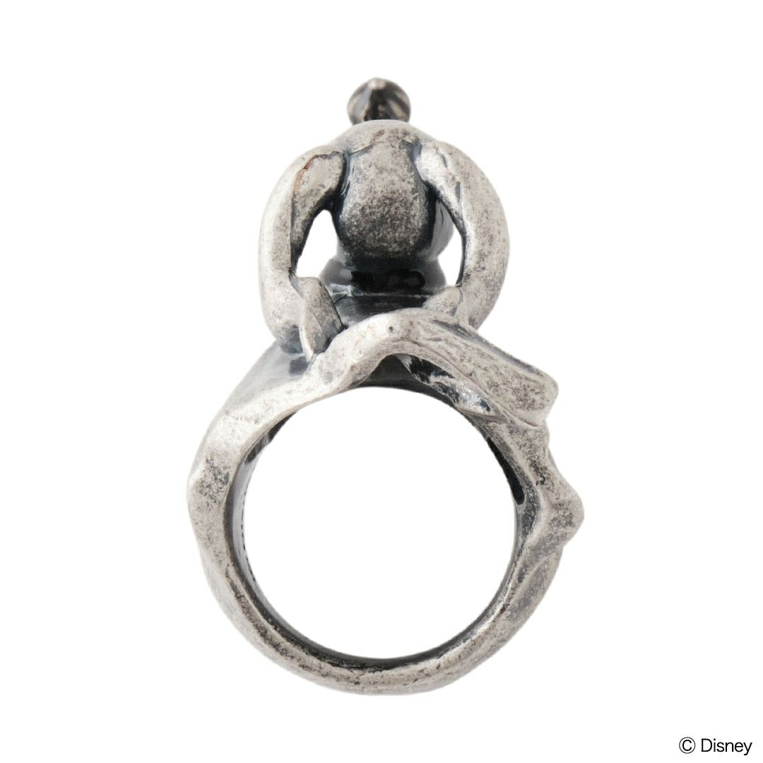 ゼロ / ゴースト メタルリング（アンティークシルバー）【ディズニー