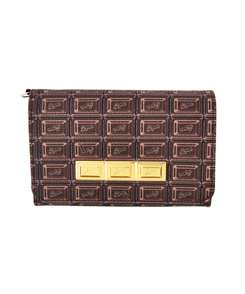 ビターチョコレート ショートウォレット（財布） | Q-pot. ONLINE SHOP