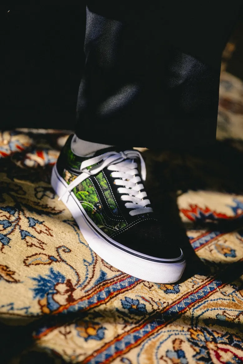 VANSから「TRADMAN'S BONSAI COLLECTION」が発売、盆栽カモ柄の