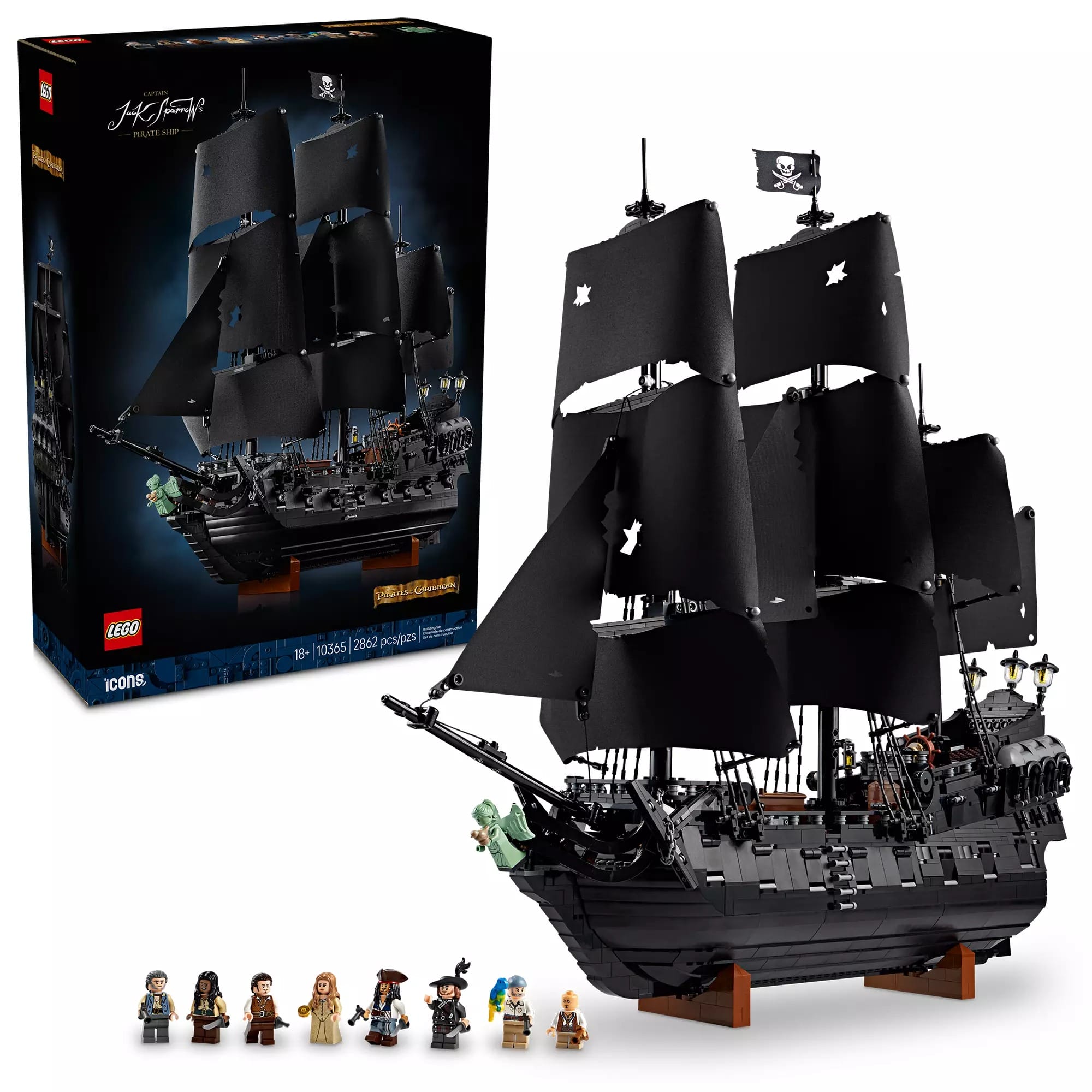 Black Pearl LEGO Pirates of the Caribbean Set Available Online