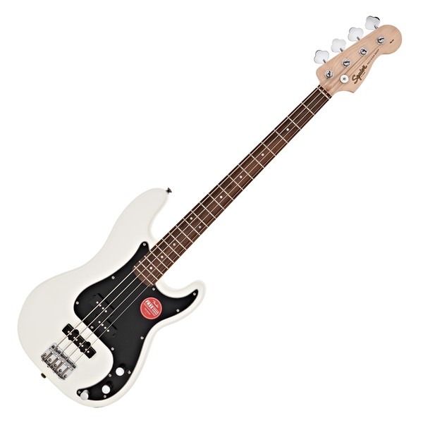 Squier Affinity Precision PJ Bass, Olympic White at Gear4music