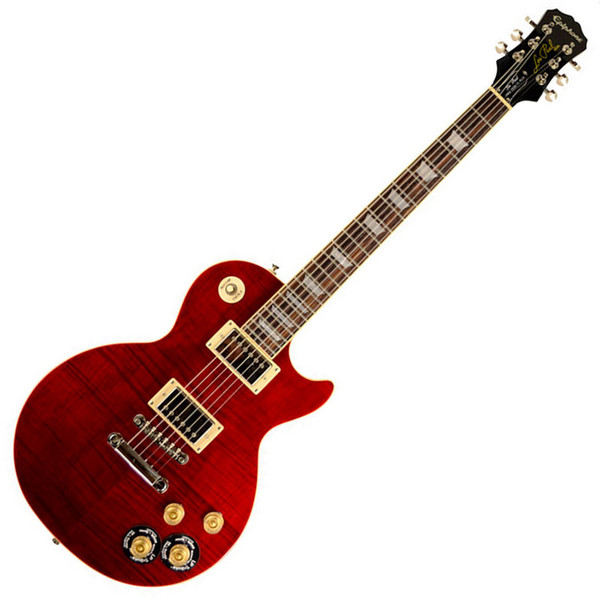 Epiphone Les Paul Tribute Plus Guitarra Eléctrica, Cherry - Ex
