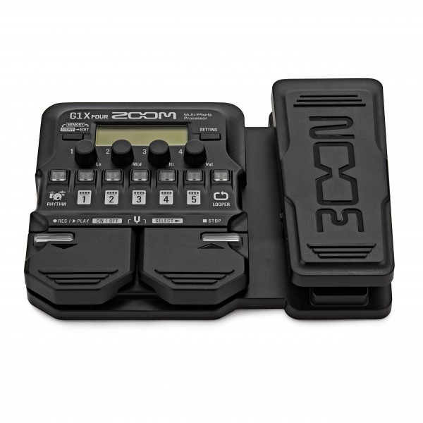 Zoom G1X FOUR Multi-Effects Pedal at Gear4music