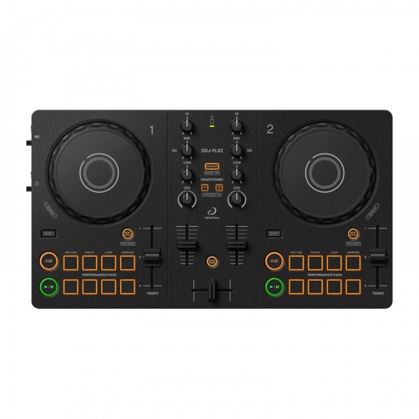AlphaTheta DDJ-FLX2 2-Channel DJ rekordbox Controller | Gear4music