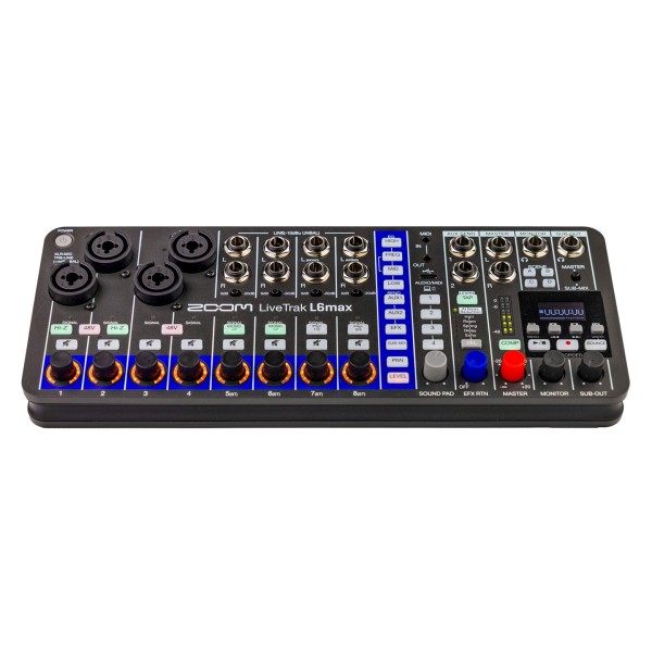 Zoom LiveTrak L-6 Max Portable Mixer at Gear4music