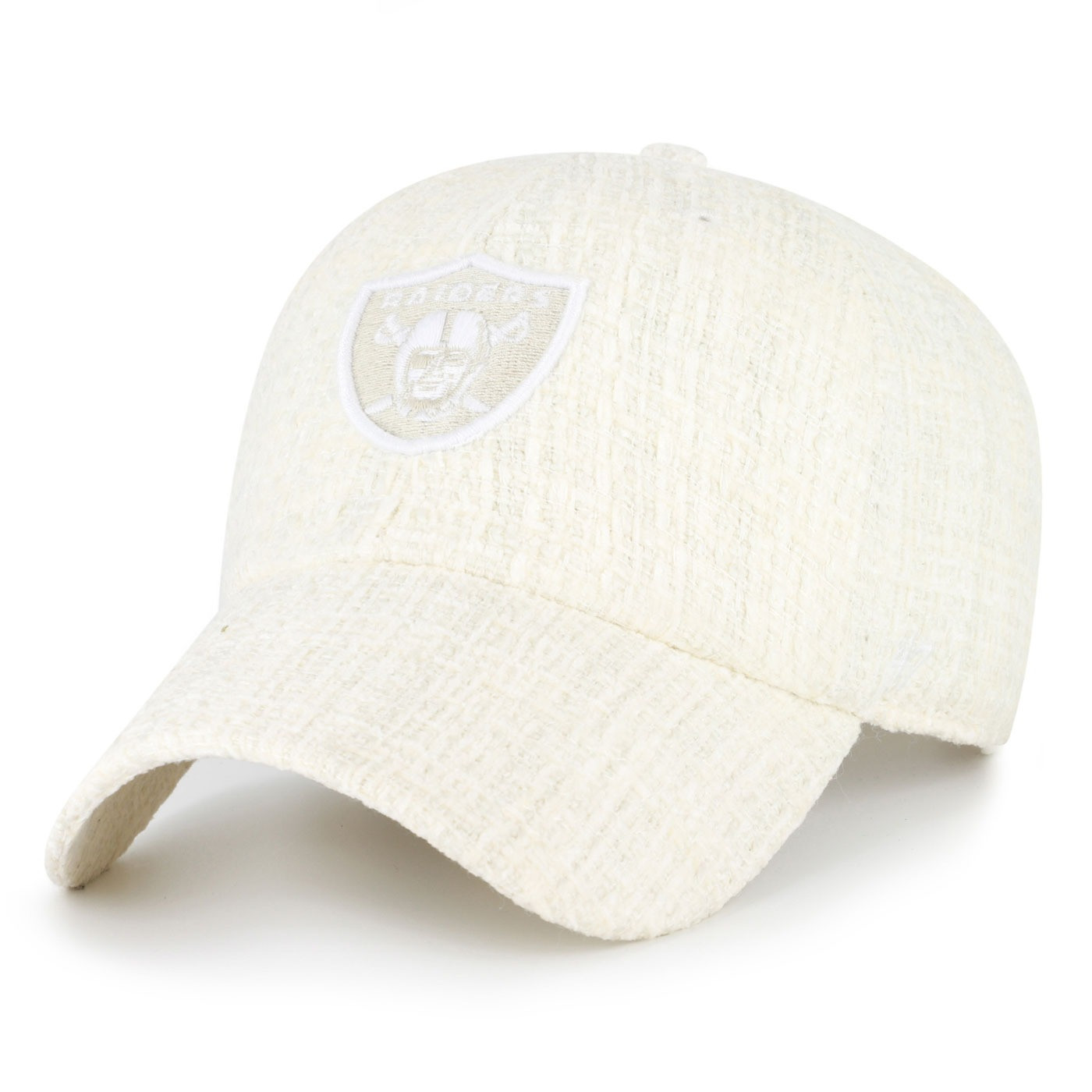 47 WOMENS RAIDERS JACQUELINE TWEED CLEAN UP CAP