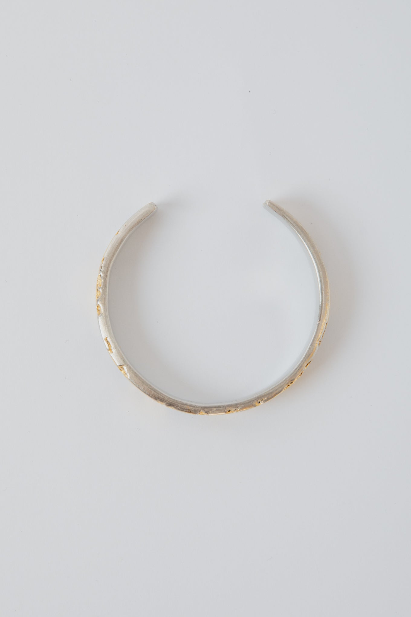 NARROW BANGLE / TIN×GOLD – RAINMAKER KYOTO