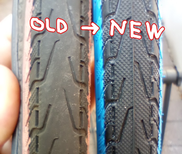 ESCAPE R3 のタイヤとチューブの交換 2022 | ラカミケ雑記帳