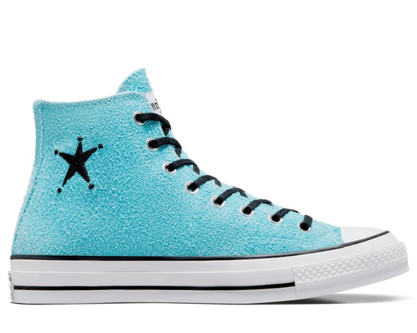 RIZE ウォンビン着用】CT70 STUSSY ステューシー SKY BLUE HI CUT