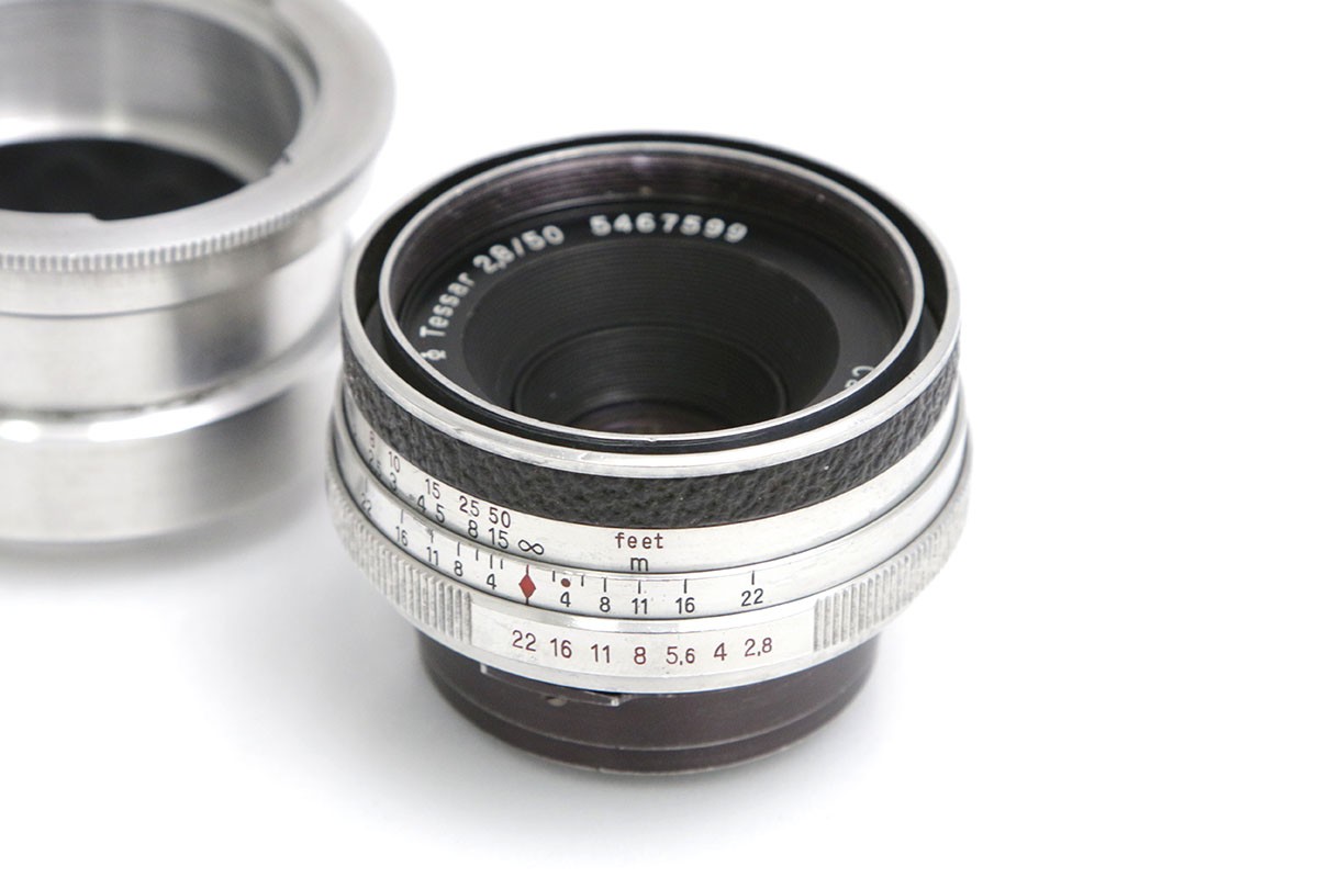 Carl Zeiss Jena Tessar 50mm F2.8＋ ソニーEマウント用アダプター付