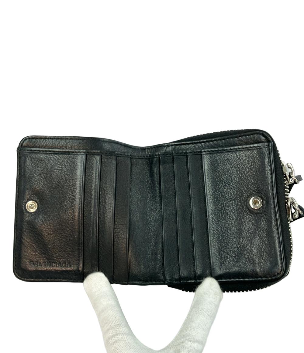 BALENCIAGA ラウンドファスナー 二つ折り財布 メンズ レディース