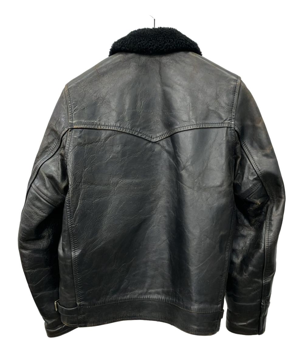 AERO LEATHER シングルライダース ライダースジャケット メンズ エアロ