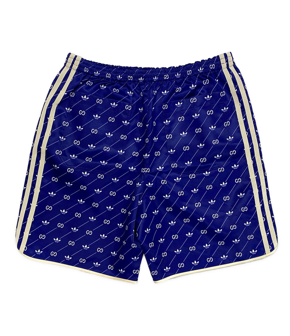 グッチ 美品 アディダス ショートパンツ 3ライン 701367 メンズ SIZE
