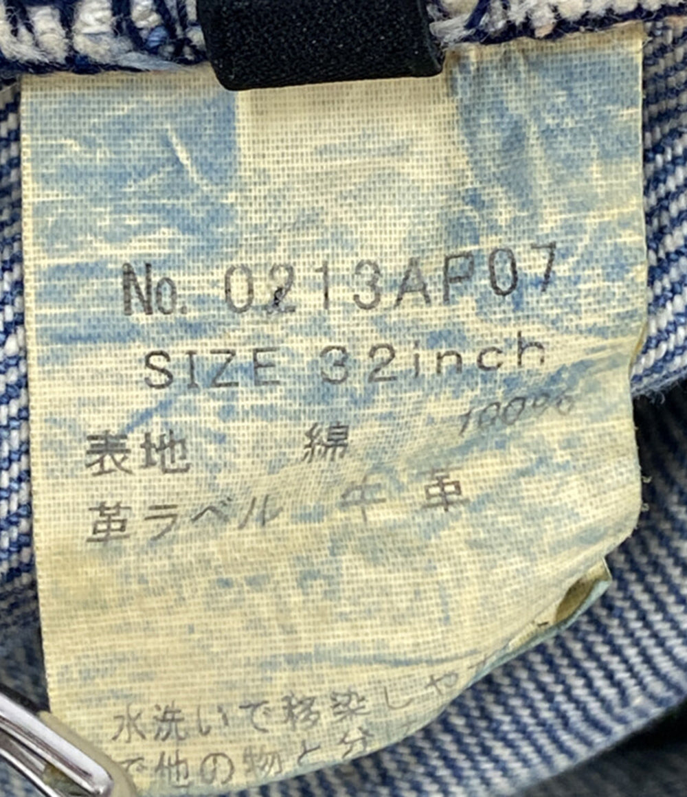 ヒステリックグラマー 美品 デニムパンツ スタッズガールプリント