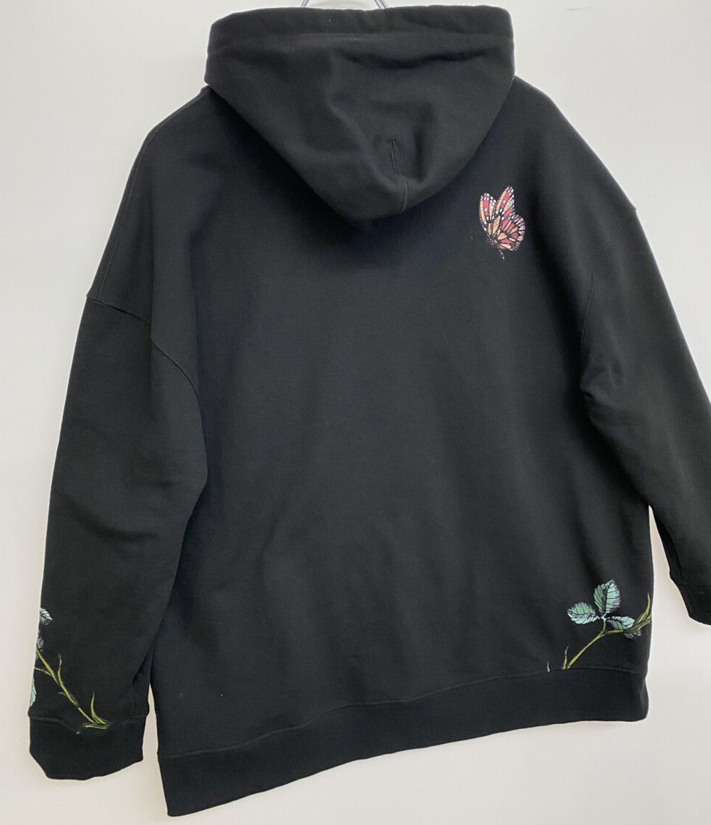 VALENTINO パーカー フローラルロゴフーディ 21AW メンズ SIZE XS