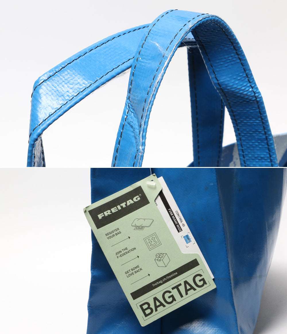 FREITAG トートバッグ F260 MIAMI WIDE ブルー ホワイト レディース