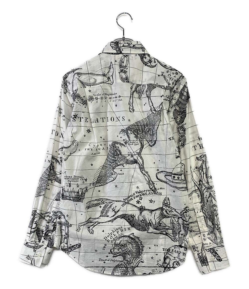 ヴィヴィアンウエストウッド 長袖シャツ 総柄 メンズ SIZE 46 VIVIENNE