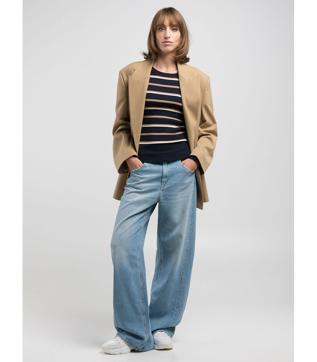 バギーフィットNARJAテンセルコットンデニム｜REPLAY リプレイ公式通販