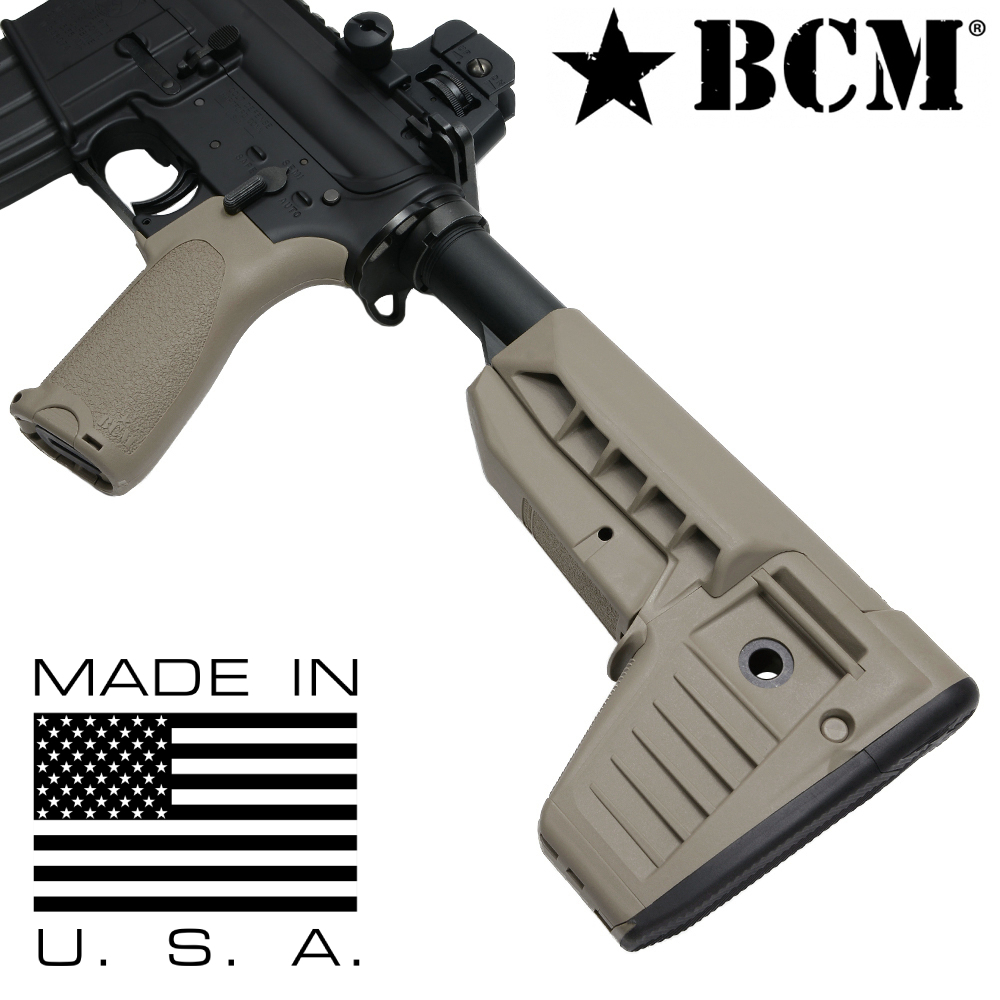 BCM ガンファイターストック Mod.1 SOPMOD 収納スペース付き M4/AR15他