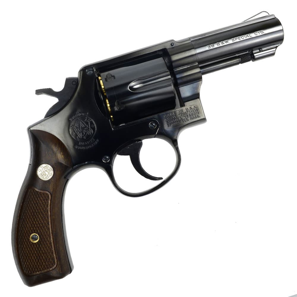 マルシン ガスガン M10 3インチ WディープブラックABS 木目調プラグ