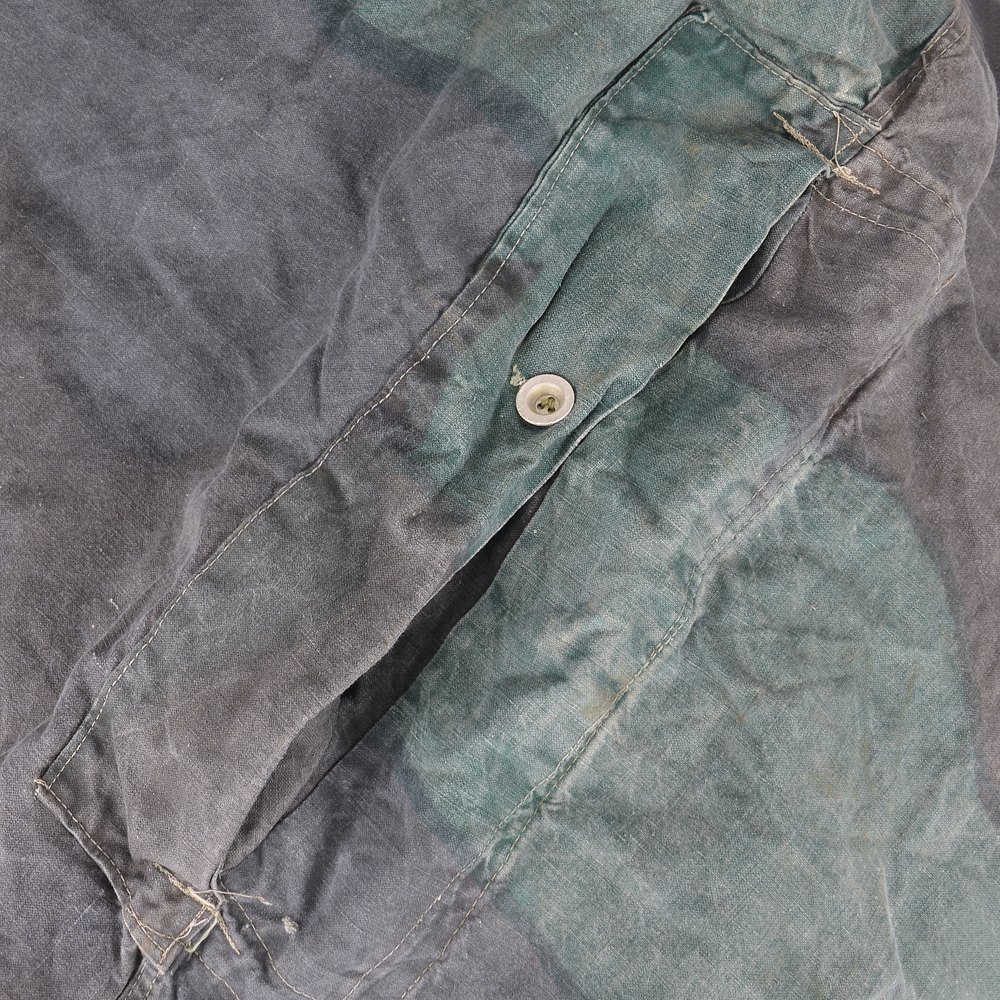 スウェーデン軍放出品 テントシート 軍幕 トライアングル 迷彩