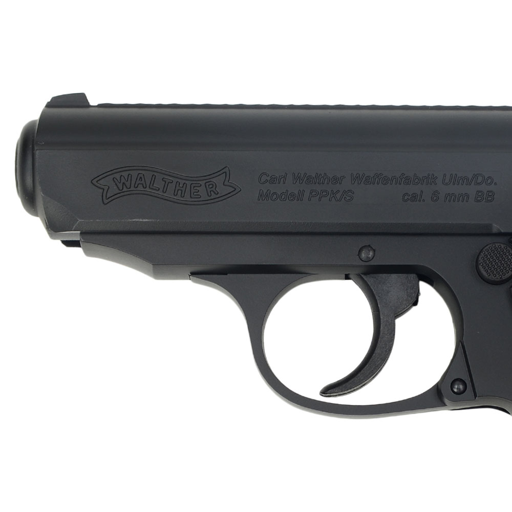 CROWN MODEL ハイランクエアーコッキングガン ワルサーPPK/S 10歳以上