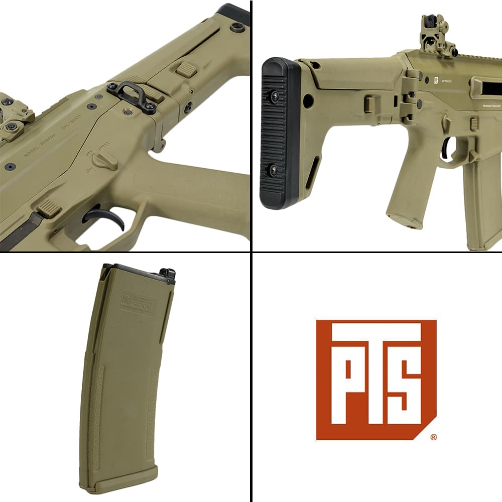 PTS ガスブローバックガン MASADA クイックチェンジバレル