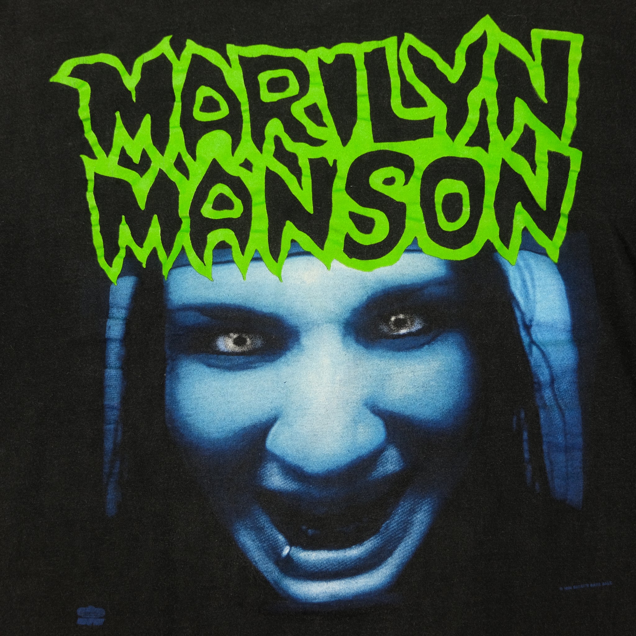 90s Marilyn manson winterland ラメ ラグラン 90s Marilyn manson
