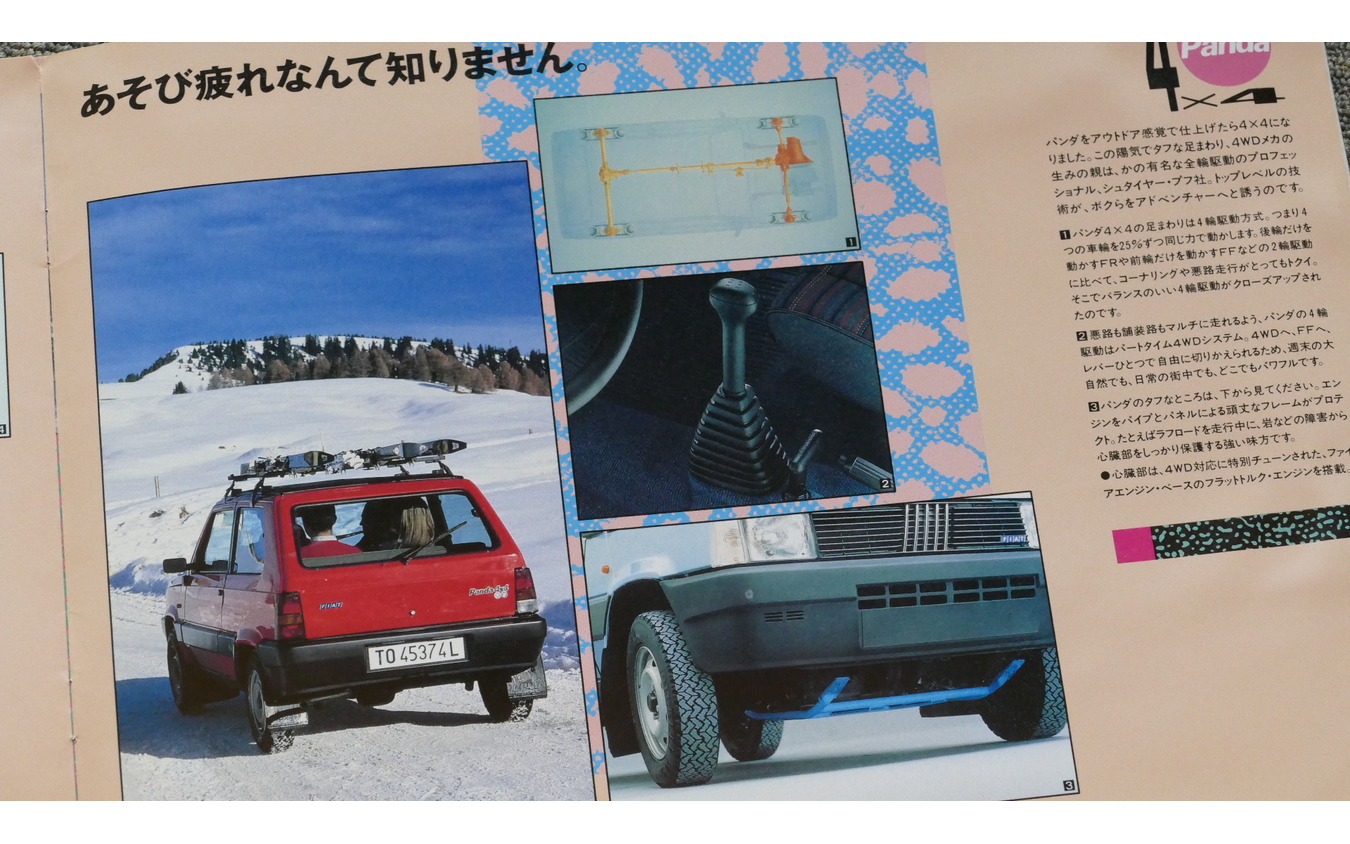 ハイメカニズムを詰め込んだ小粋なミニ4WDだった『パンダ4×4』という