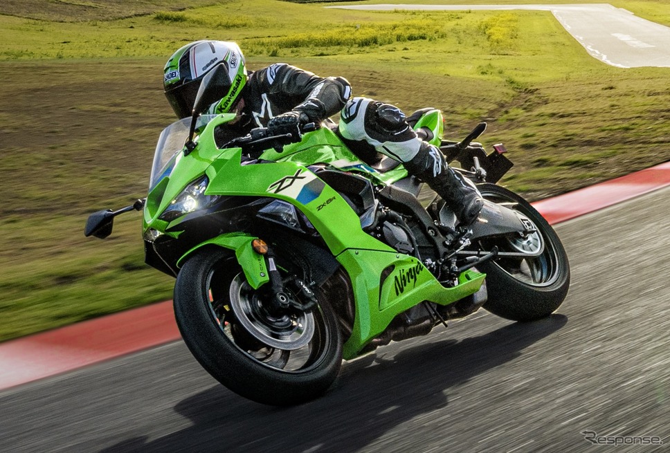 カワサキ『Ninja ZX-6R』2026年モデルの新カラーにバイクファン注目