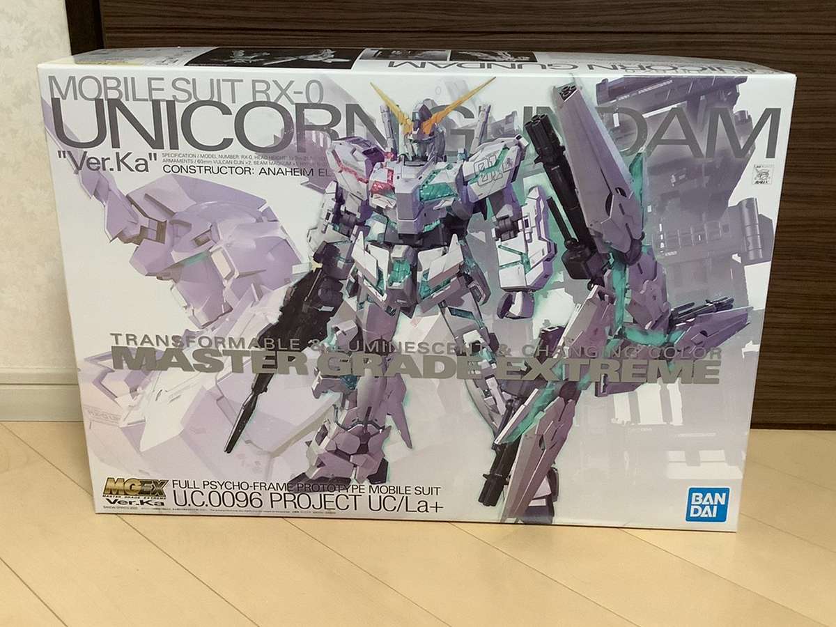 MGEXの光るユニコーンガンダムを4400円でフルアーマー化するぞ