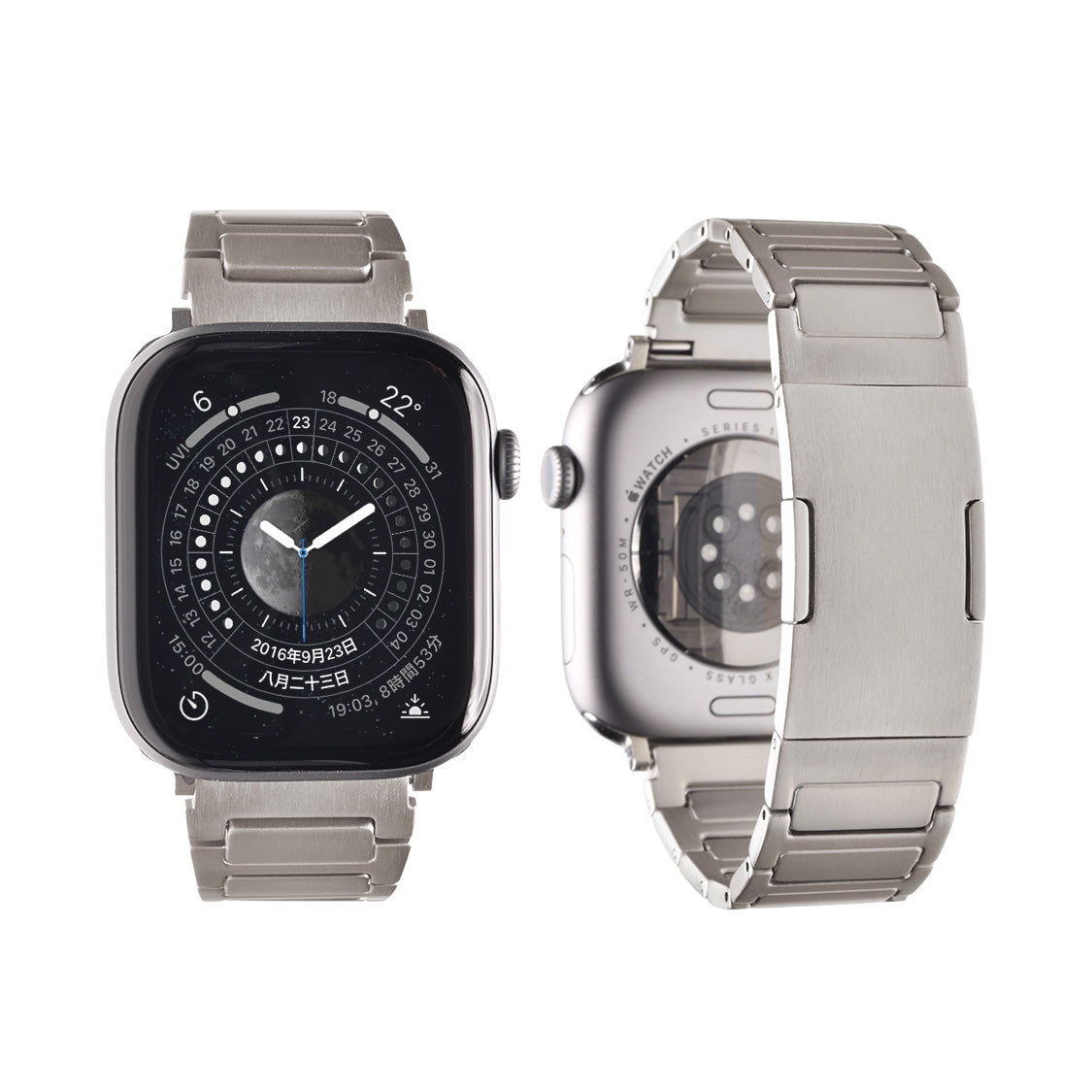 傷が付きにくい 進化した Apple Watch チタン バンド 【シリーズ11