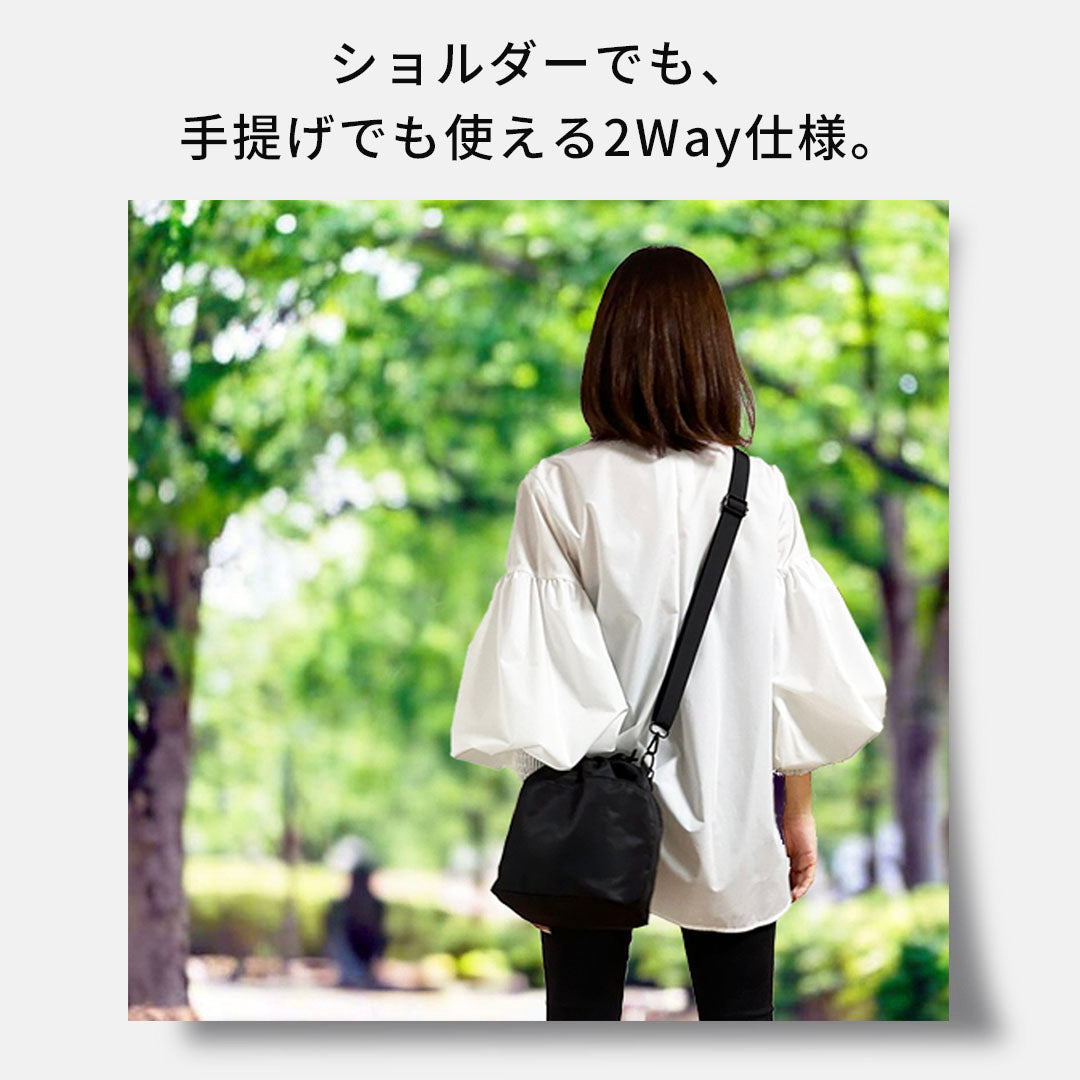 ナイロン巾着バッグ ショルダー バッグ ポシェット｜RICKERS公式