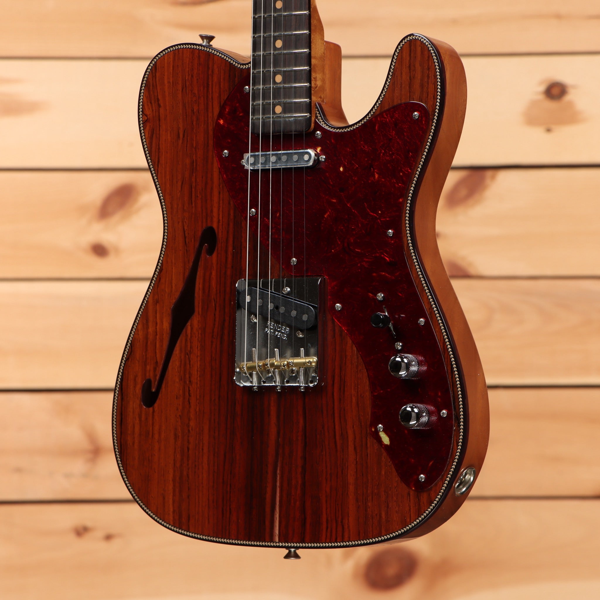 Fender Custom Shop Artisan Cocobolo Thinline Telecaster - Aged