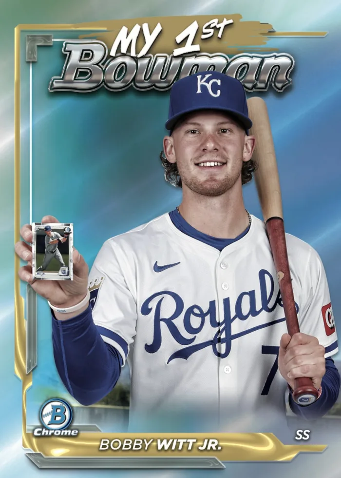 What's 2024 Bowman Chrome® My 1st Bowman - Topps Ripped