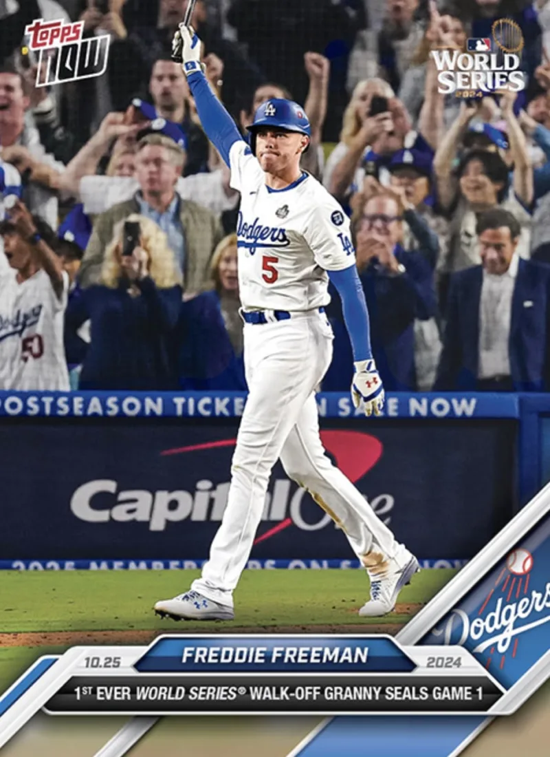2024年ワールドシリーズ | MVPフレディ・フリーマンの収集すべきカード
